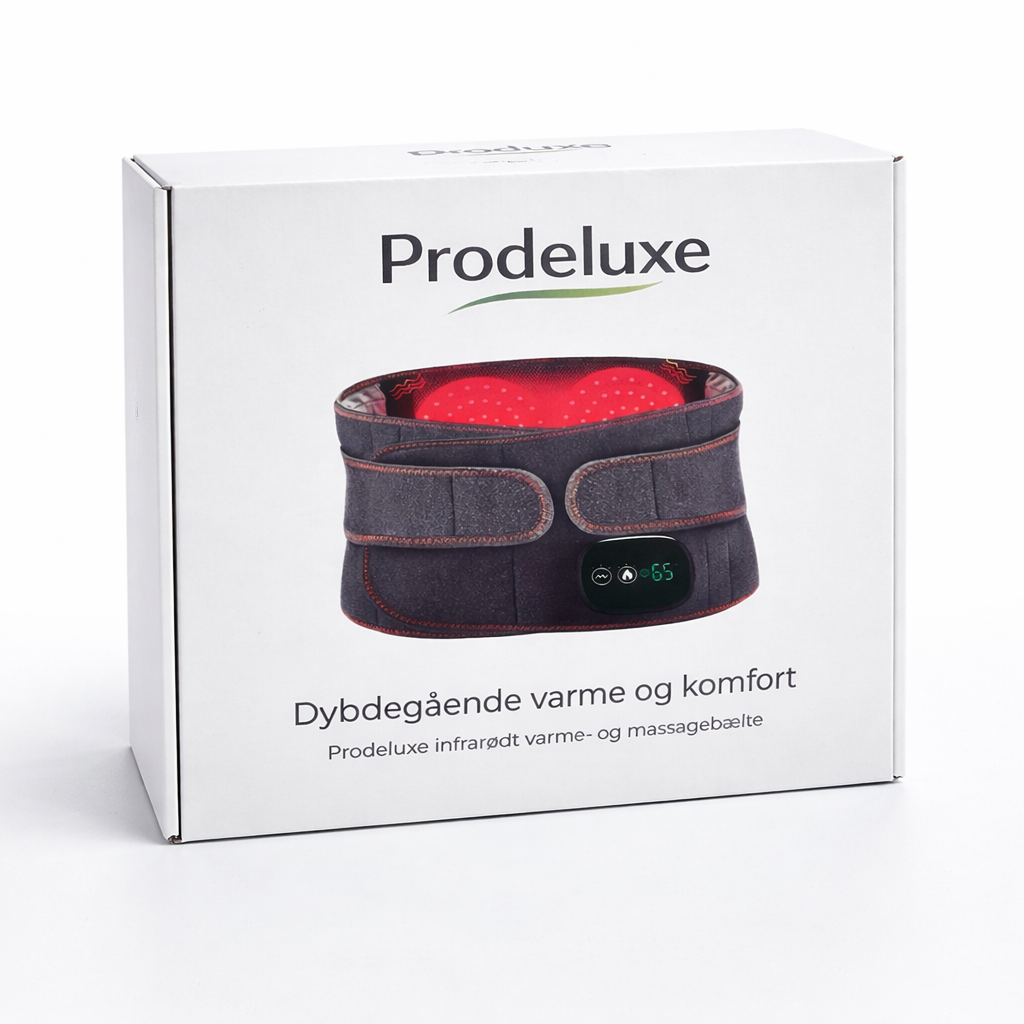 Infrarød varmebælte – effektiv lindring af ryg- og lændesmerter