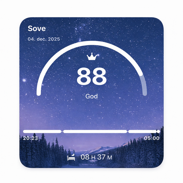 <h4><strong>Indblik i din søvn</strong></h4>