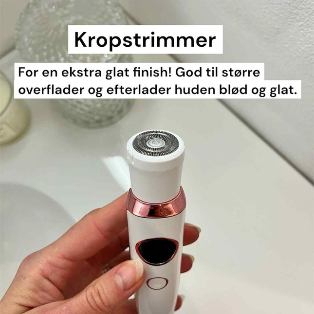 Lady Shaver 4-i-1 Hårfjerner med udskiftelige hoveder