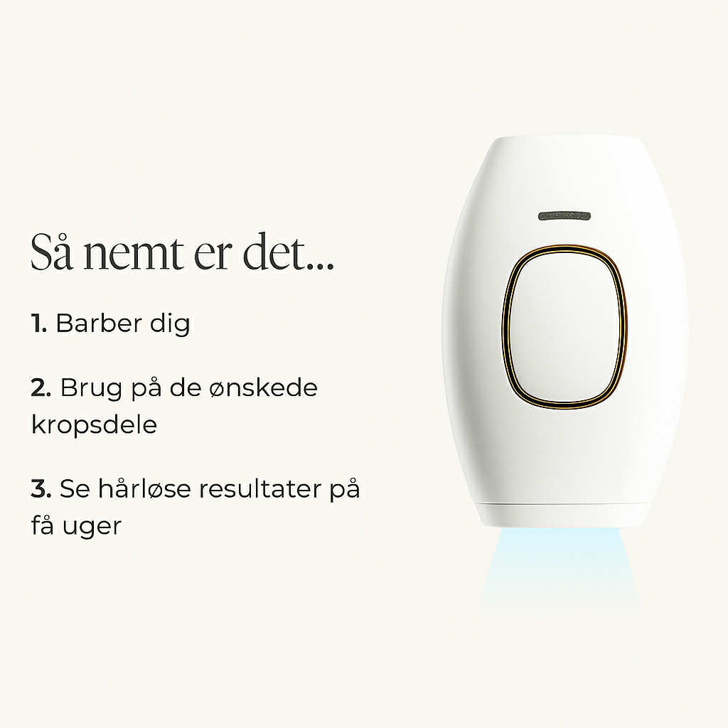 Effektiv IPL hårfjerning – nemt og permanent