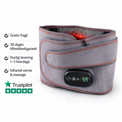 Infrarød varmebælte – effektiv lindring af ryg- og lændesmerter