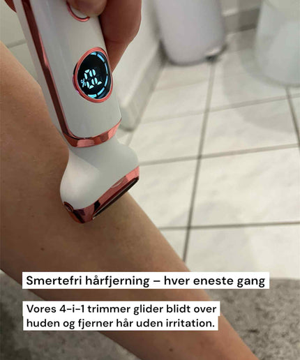 Lady Shaver 4-i-1 Hårfjerner med udskiftelige hoveder