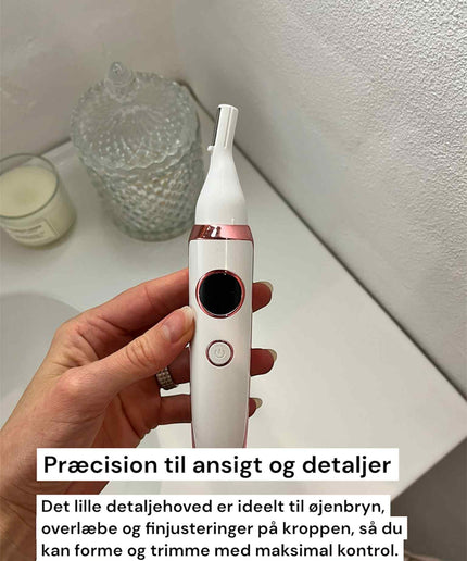 Lady Shaver 4-i-1 Hårfjerner med udskiftelige hoveder